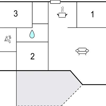 Holiday home Strandblick 4 *